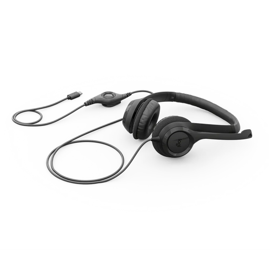 LOGITECH H390 USB-C NOISE- CANCELLING MIC COMPUTER HEADSET
