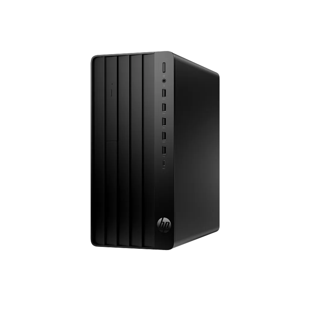HP Pro Tower 290 G9 with Intel i5-12500, 8GB DDR4 RAM, 512GB NVMe SSD, and Windows 11 Pro. Includes 21.45" FHD Series 3 Pro monitor, keyboard, and mouse.