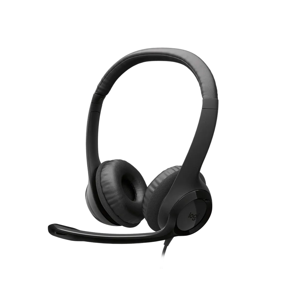 LOGITECH H390 USB-C NOISE- CANCELLING MIC COMPUTER HEADSET