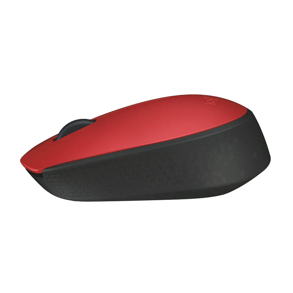 LOGITECH M171 WIRELESS MOUSE - RED