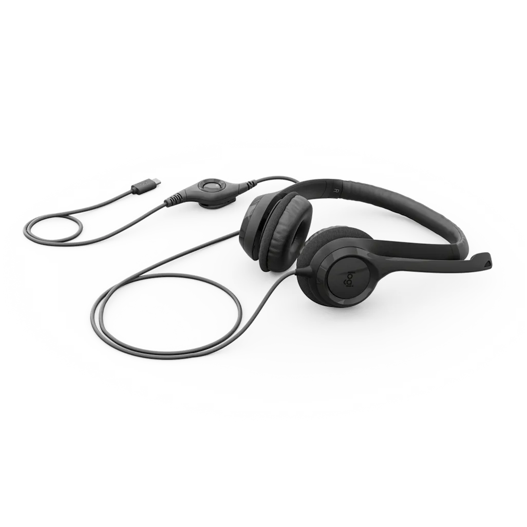 LOGITECH H390 USB-C NOISE- CANCELLING MIC COMPUTER HEADSET